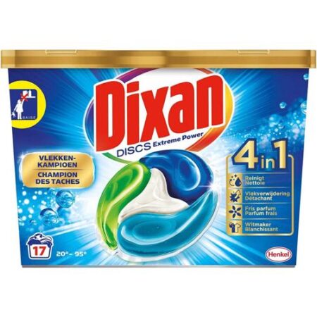 Dixan 4-In-1 Waspods Extreme Power 17 Wasbeurten