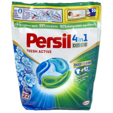 Persil Waspods Fresh Power Met Silan 22 Wasbeurten – 4 In 1 – Deep Clean – Active Fresh