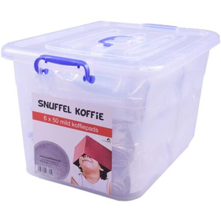 Mild koffiepads 6x50 – Rijke en zachte smaak Snuffel Koffie