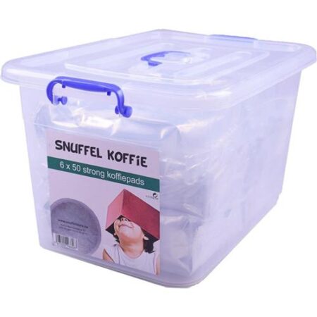 Strong koffiepads 6×50 – Voor een intense en krachtige Snuffel Koffie
