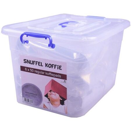 Regular koffiepads 6x50 – Voor een volle en evenwichtige smaak Snuffelkoffie