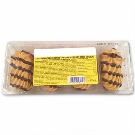Fantasiesprits Koekjes Zanddeeg met Chocolade 150gr