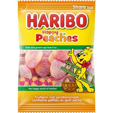 Haribo Happy Peaches 185g
