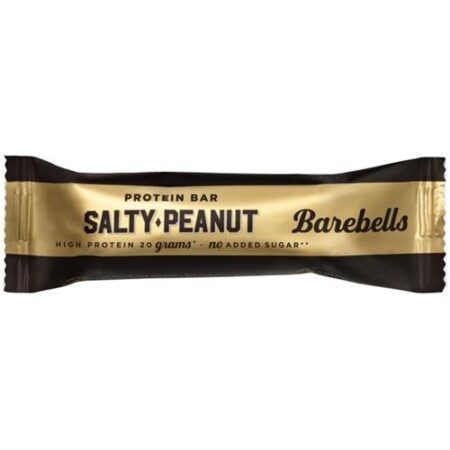 Barebells Salty Peanut eiwitreep 55 g – proteïnesnack met pinda’s en chocolade