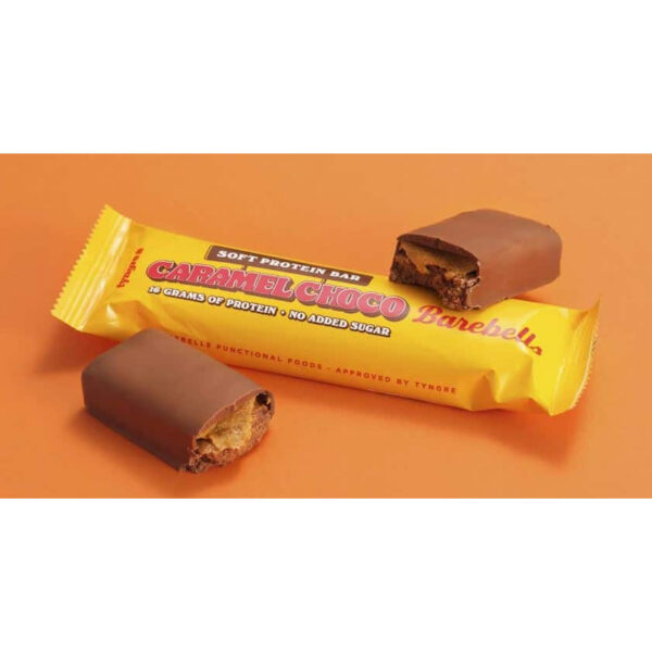 Barebells Caramel Choco 55 g | Protein Bar 55 g – 16 g Eiwit - Afbeelding 2