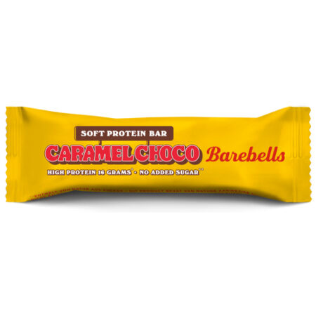 Barebells Caramel Choco eiwitreep 55 g – proteïnesnack met zachte chocolade en karamel