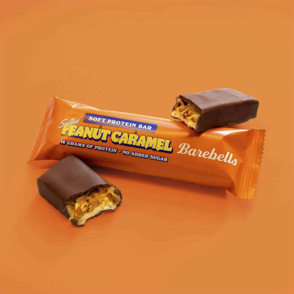 Barebells Salted Peanut Caramel 55 g | Protein Bar met 16 g Eiwit - Afbeelding 2
