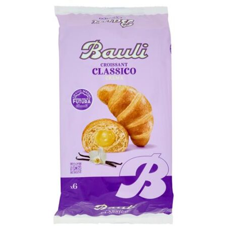 Bauli vanille croissant 6×50 g – gevuld met romige vanille