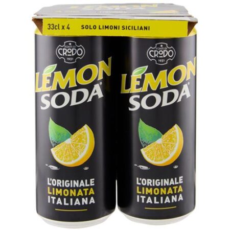 Lemon Soda 4 x 33cl