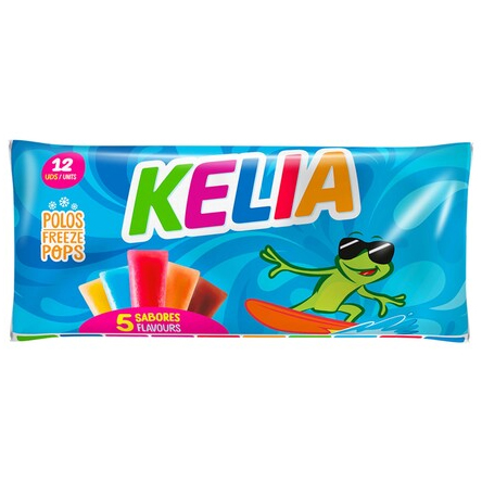 Kelia Waterijsjes 5 Smaken 12 Stuks