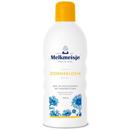 Melkmeisje Bad- En Douchecrème Zonnebloem 1000ml