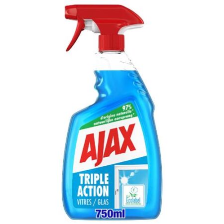 Ajax Spray Glas "Triple Action" 750ml