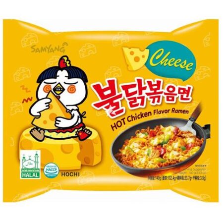 Buldak Cheese Ramen – Samyang Hot Chicken 140 g