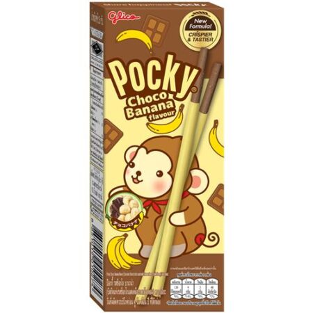 Pocky Biscuitstokjes Choco Banaan 25g