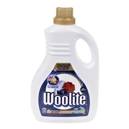 Woolite keratine wasmiddel 2 L/33 wasbeurten  – zachte verzorging voor alle stoffen