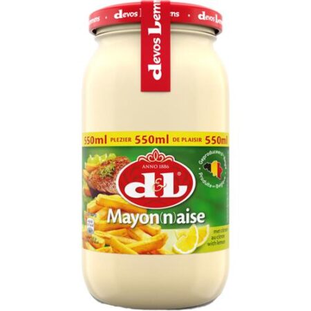 D&L Mayonaise Met Citroen 550ml