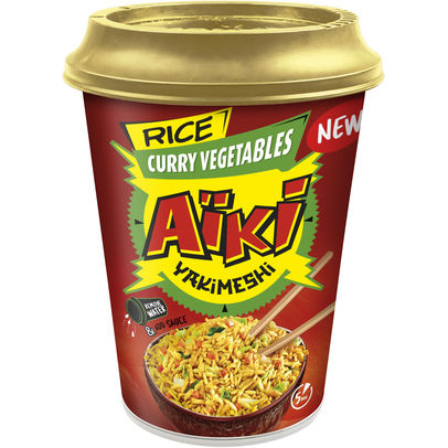 Aïki Yakimeshi Rice Curry Vegetables 83g
