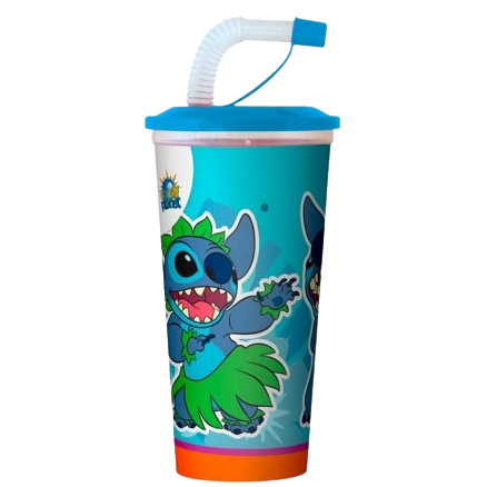 Disney Stitch drinkbeker met chocolate chip cookies – geschenkset