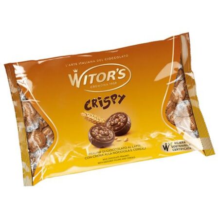 Witor's Crispy Pralines Melkchocolade Hazelnoot & Granen 1kg