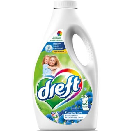 Dreft wasmiddel ochtendfris 32wasb./1,6l