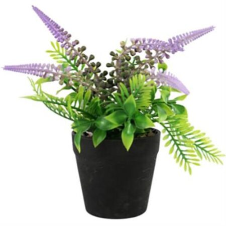 Lavendel Kunstplant In Pot - Diverse Kleuren