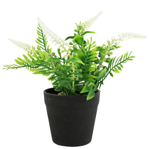 Lavendel Kunstplant In Pot - Diverse Kleuren - Afbeelding 3