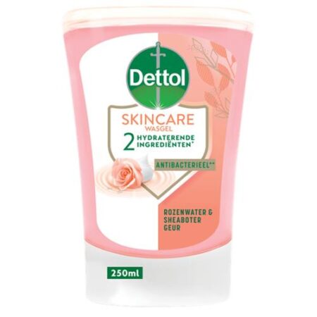 Dettol Wasgel Skincare Rozenwater & Sheaboter 250ml