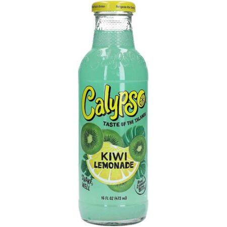 Calypso Kiwi Lemonade 473ml – tropische citroen-kiwi limonade