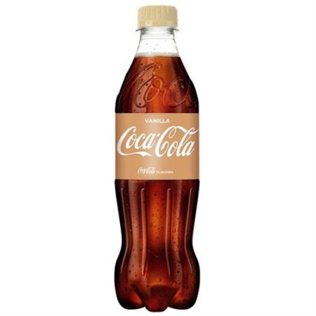 Coca-Cola Vanilla 500 ml fles – cola met vanillesmaak