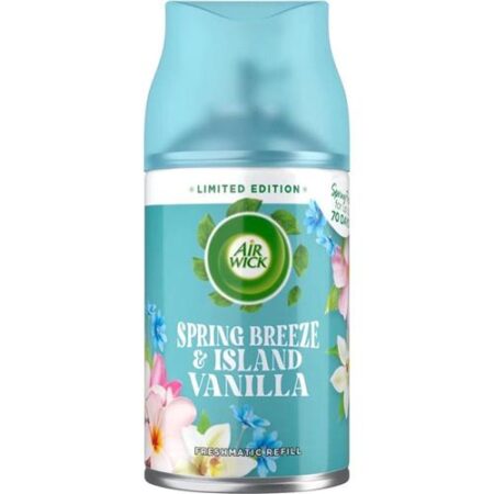 Airwick Navulling Spring Breeze & Island Vanilla 250ml