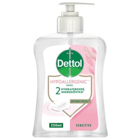 Dettol Wasgel Hypoallergenic Sensitive 250ml