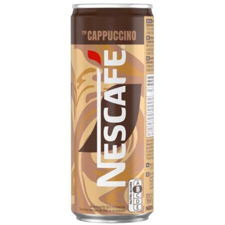 Nescafé Ice Coffee Cappuccino 25 cl blikje – romige ijskoffie met koffieschuim