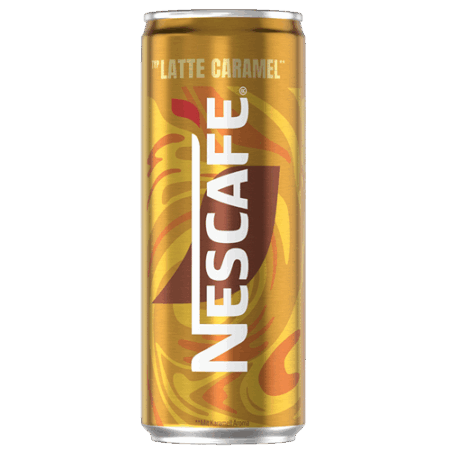 Nescafé Ice Coffee Latte Caramel 25 cl blikje – ijskoffie met karamelsmaak