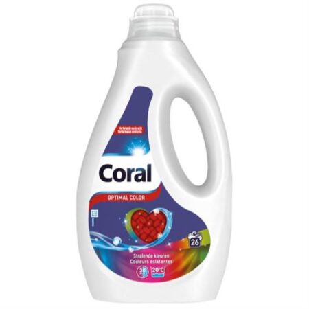Coral Wasmiddel Stralende Kleuren 26 Wasbeurten 1,17L