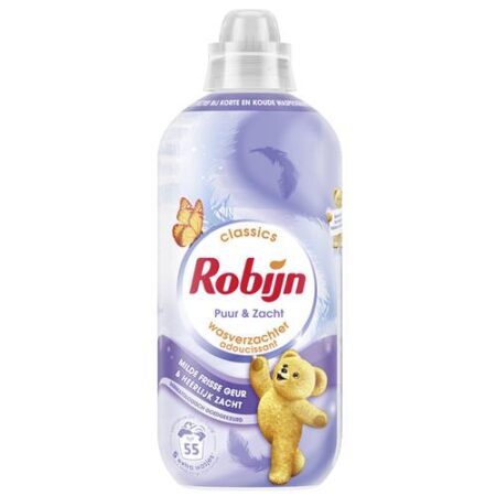 Robijn Wasverzachter Puur & Zacht 55 Wasbeurten 1,1L