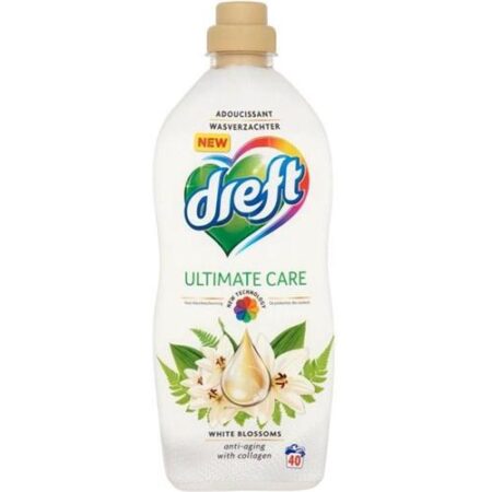 Dreft Wasverzachter Ultimate Care - White Blossoms -  40wasb/1L