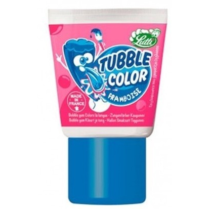 Lutti Tubble Color Framboos 35g