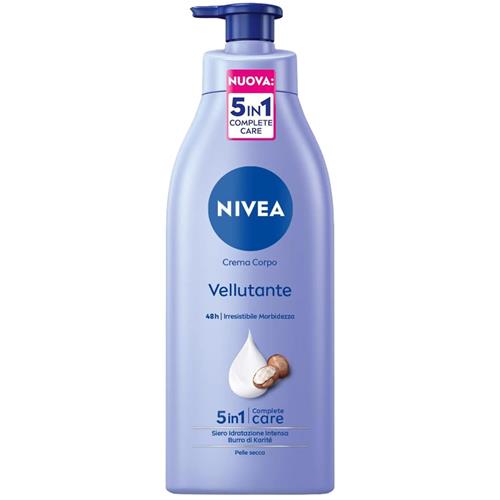 Nivea Fluweelzachte Bodycrème 500 ml – hydraterende bodycrème met sheaboter