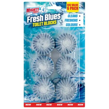 Mighty Burst WC Blok Fresh Blues 6x50g
