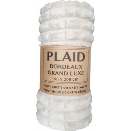 Plaid bordeaux 150 x 200cm - Desert