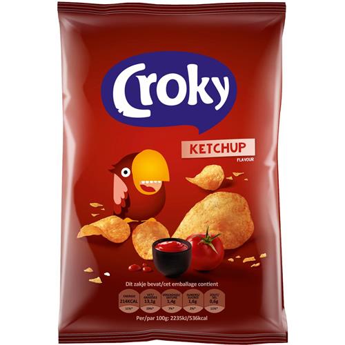 Croky Chips Ketchup 100g
