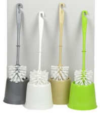 Cleany Toiletborstel Set Jin Beige – stijlvolle toiletborstel met houder