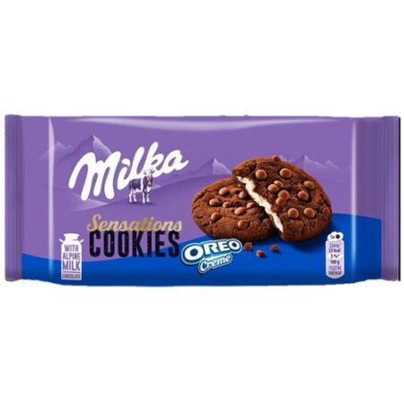 Milka Sensations Cookies Oreo Creme 156g