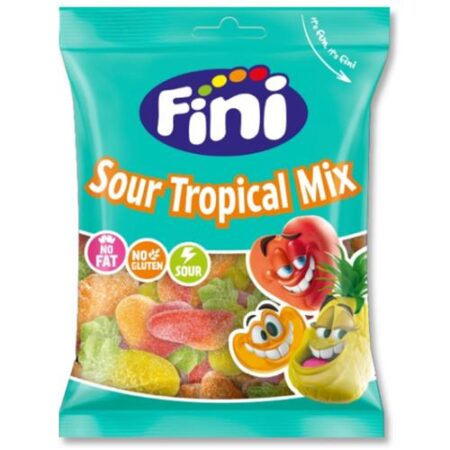 Fini Snoep Sour Tropical Mix 90g