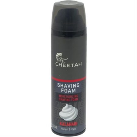 Cheetah Scheerschuim Kalahari 250 ml – fris scheerschuim voor mannen