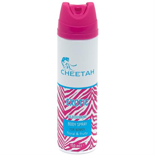 Cheetah Deodorant Exotic 150 ml – deodorant voor vrouwen met exotische geur