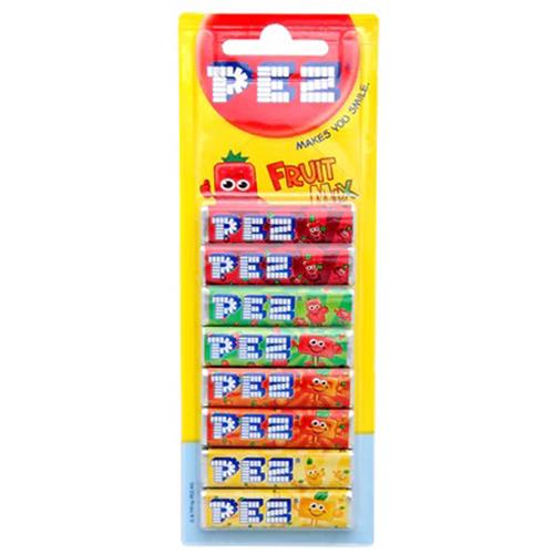 PEZ Snoep Play Fruit Mix 8 x 8.5gr