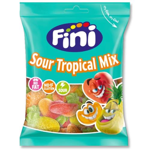 Fini Snoep Sour Tropical Mix 90g - Afbeelding 3