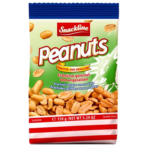 Snackline Peanuts Geroosterd en Ongezouten 150g - Afbeelding 2
