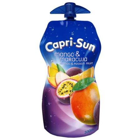 Capri Sun Mango & Passion Fruit 330ml – Vruchtensap – Pouch – Vegan